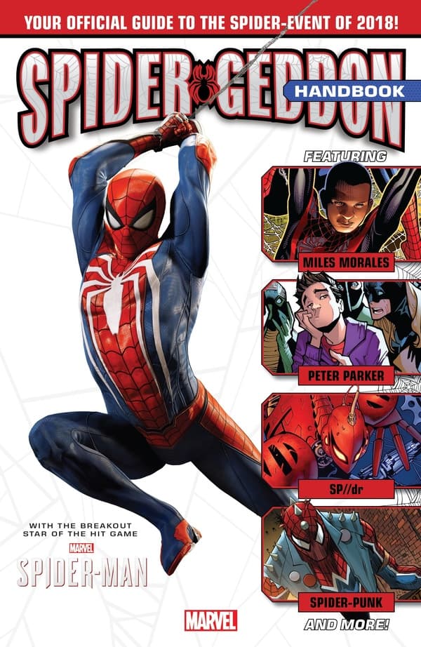 Spider-Geddon Handbook #1 cover