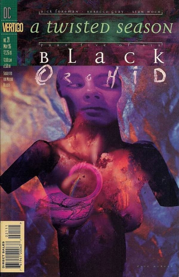 Black Orchid #21 cover