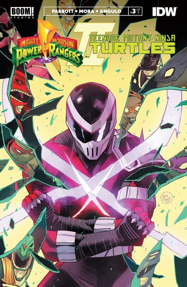 Mighty Morphin Power Rangers/Teenage Mutant Ninja Turtles II #3 cover