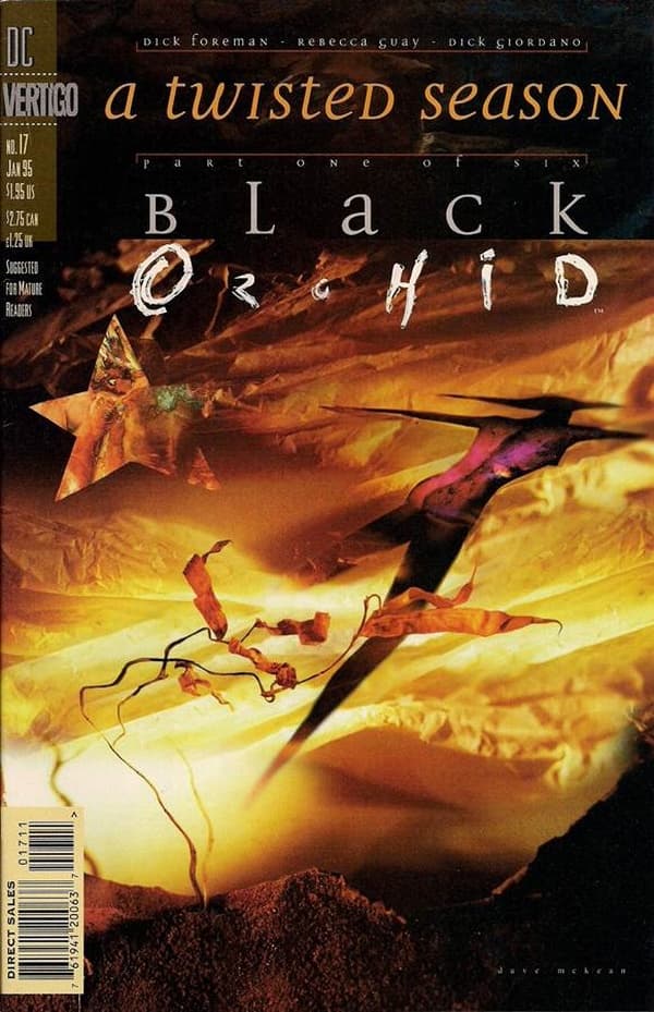 Black Orchid #17 cover