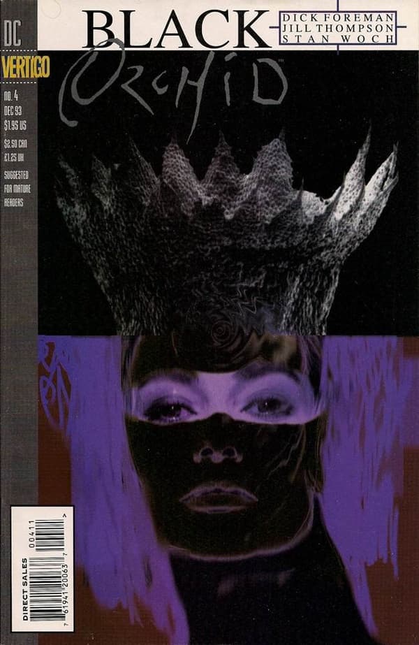 Black Orchid #4 cover