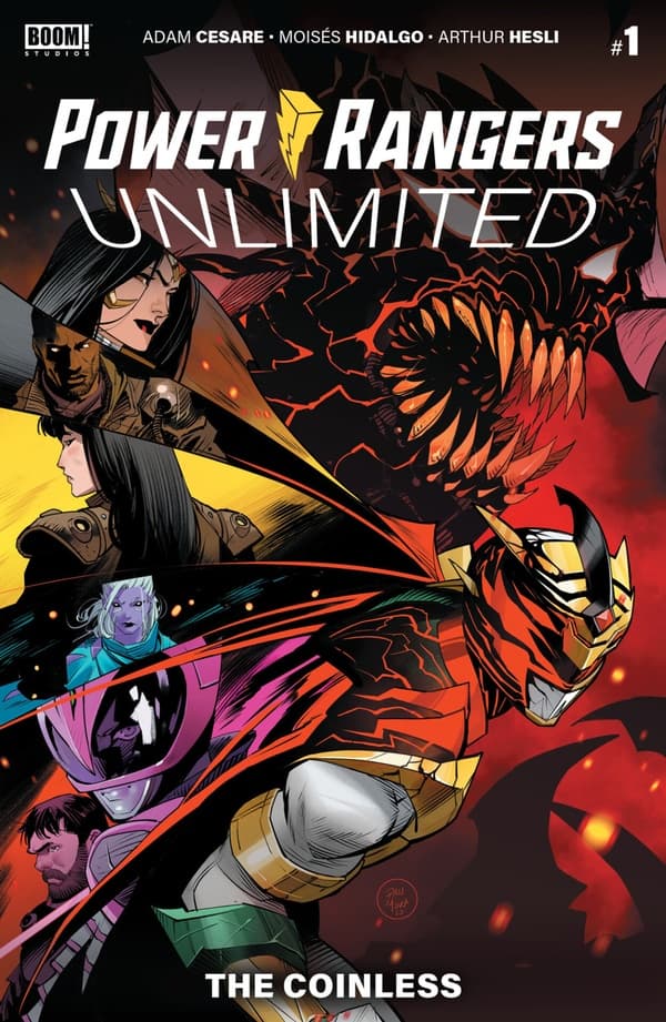 Power Rangers Unlimited: The Coinless #1 cover