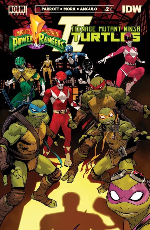 Mighty Morphin Power Rangers/Teenage Mutant Ninja Turtles II #2 cover