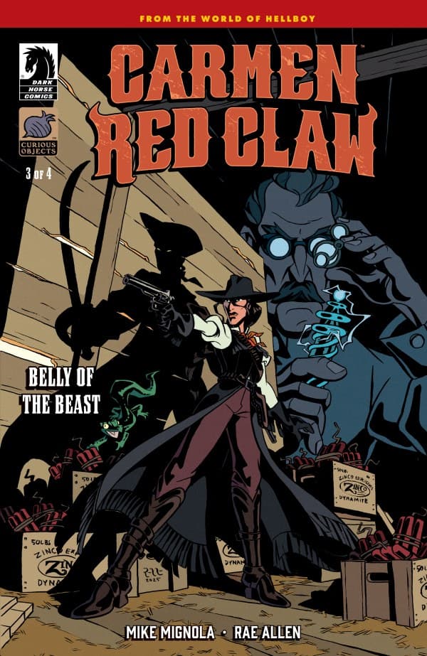 Carmen Red Claw: Belly of the Beast #3 cover