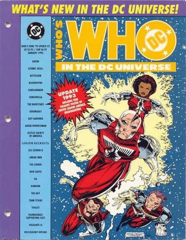 Who's Who in the DC Universe Update 1993 #2 cover
