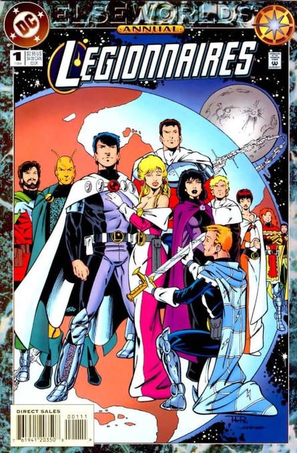 Legionnaires Annual cover — © DC Comics