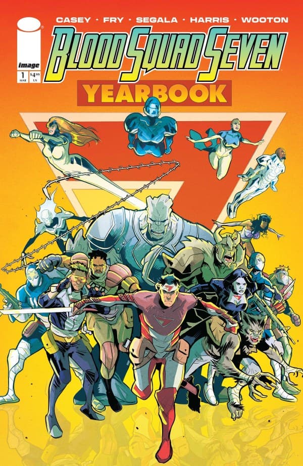 Blood Squad Seven Yearbook #1 cover