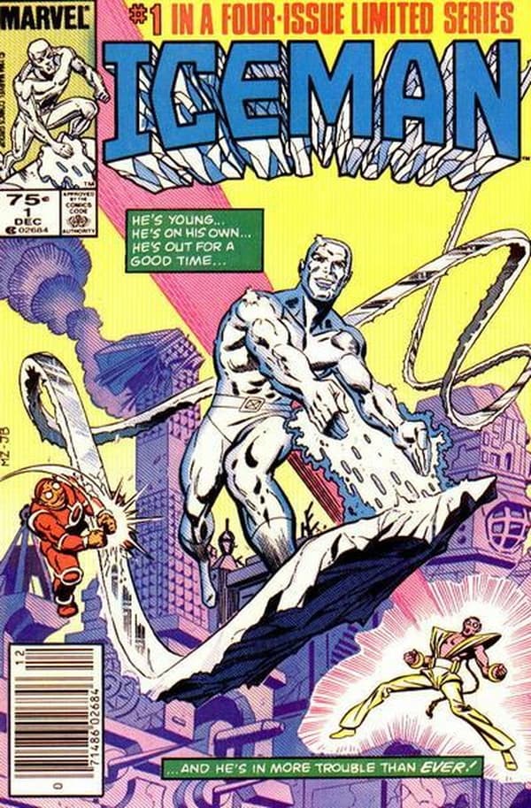 Iceman cover — © Marvel Comics
