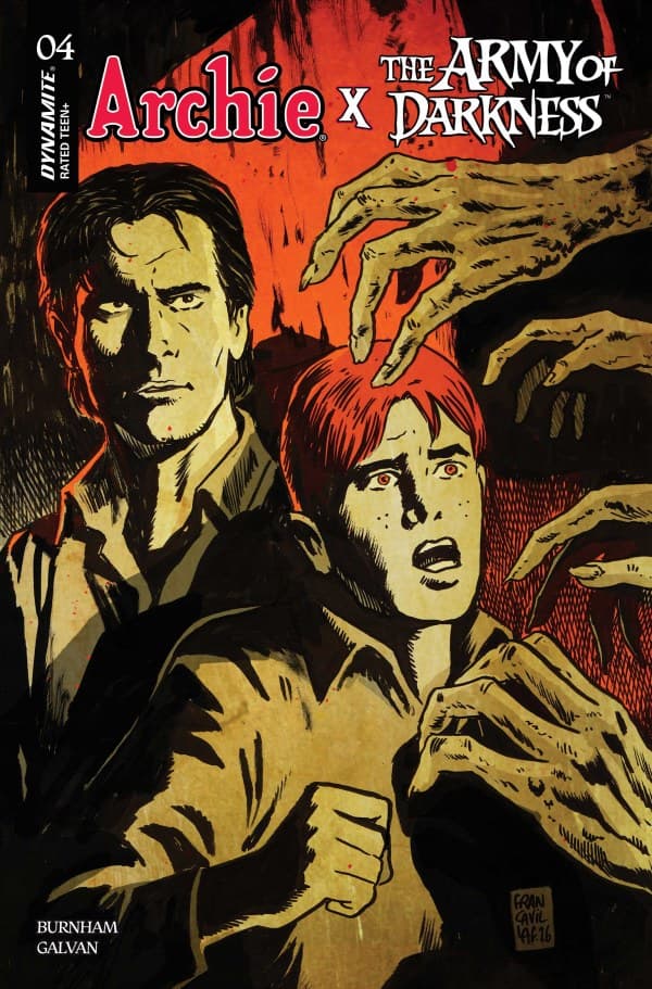 Archie x the Army of Darkness #4 cover
