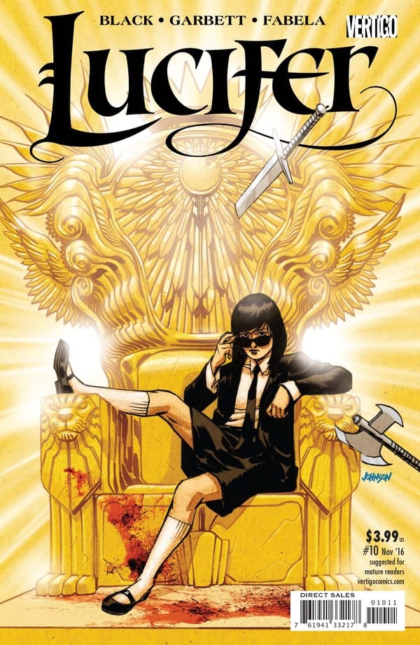 Lucifer #10 cover