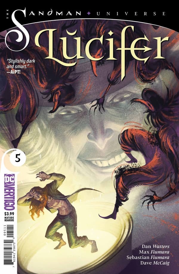 Lucifer #5 cover