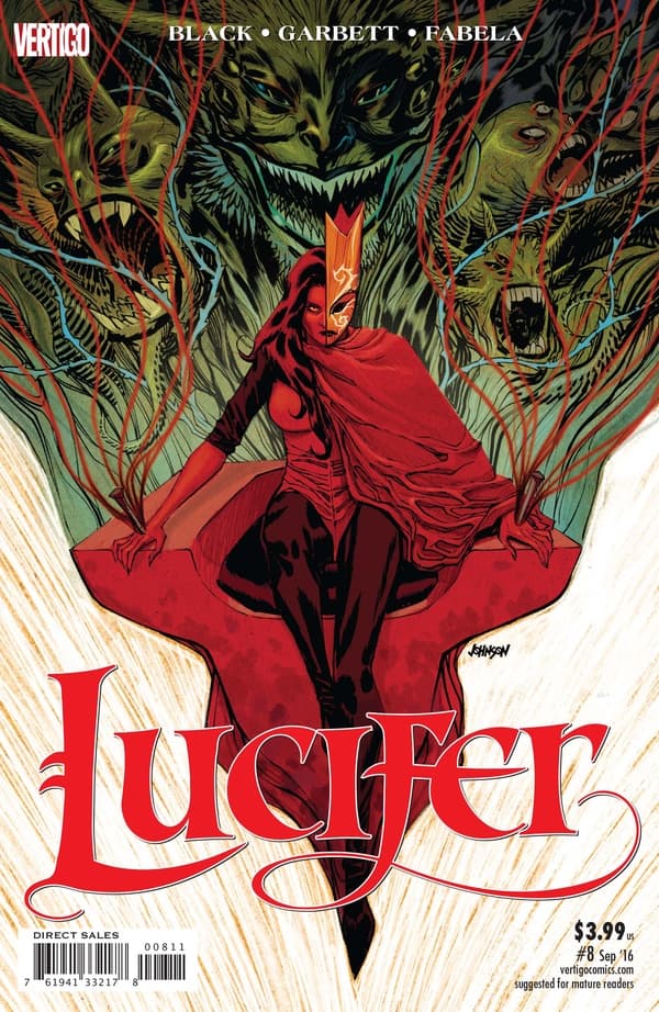 Lucifer #8 cover