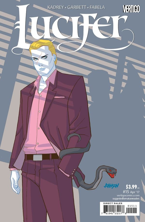 Lucifer #15 cover