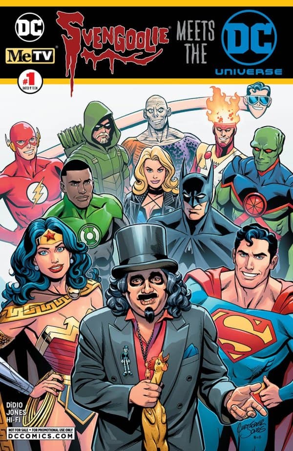 Svengoolie Meets the DC Universe #1 cover