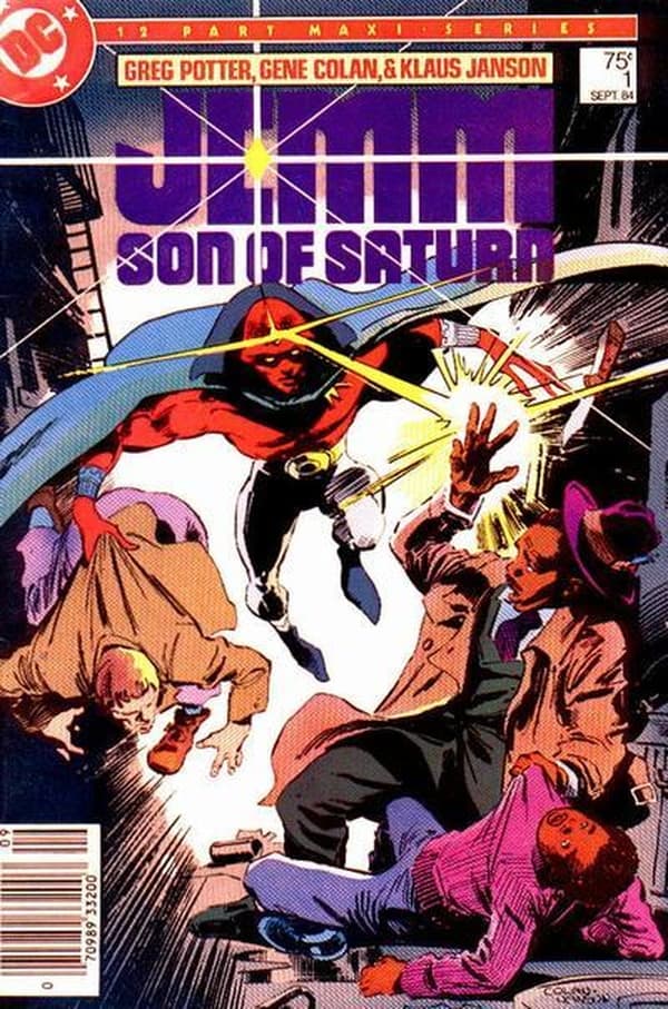 Jemm, Son of Saturn cover — © DC Comics