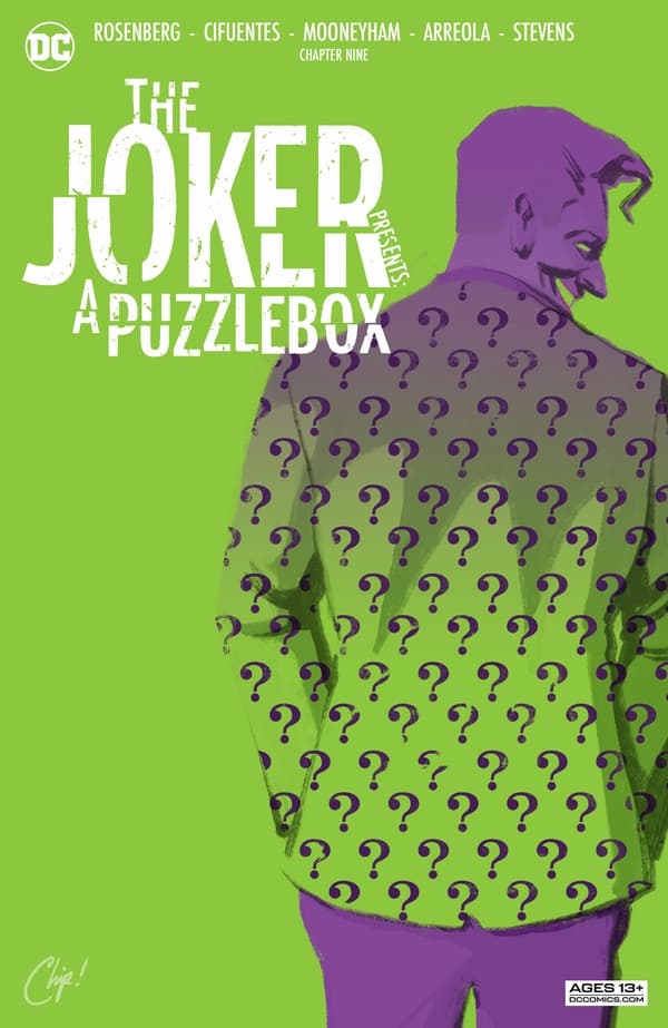 The Joker Presents: A Puzzlebox #9 cover