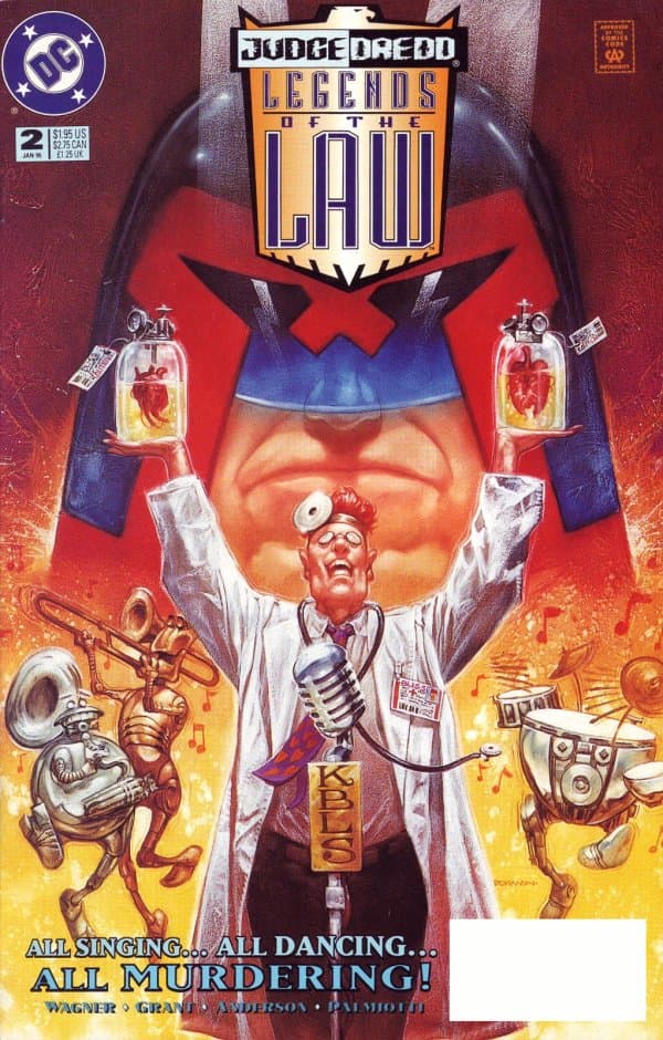 Judge Dredd Legends of the Law #2 cover