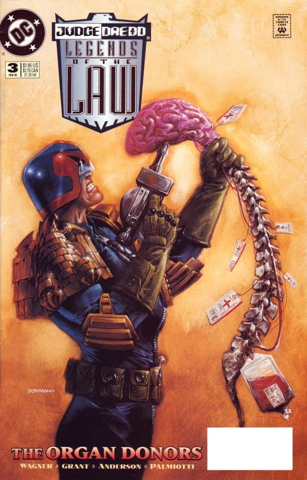 Judge Dredd Legends of the Law #3 cover