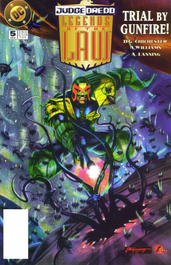 Judge Dredd Legends of the Law #5 cover