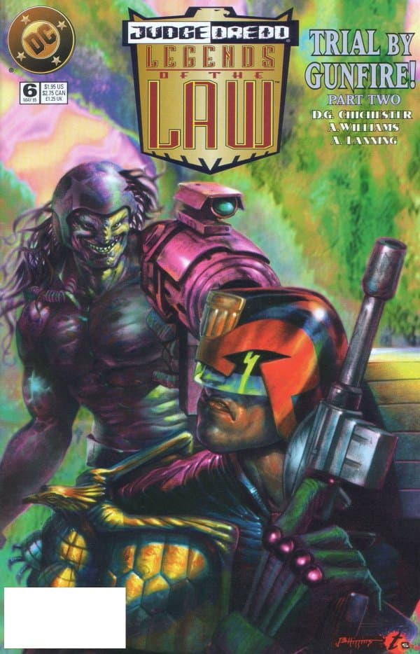 Judge Dredd Legends of the Law #6 cover