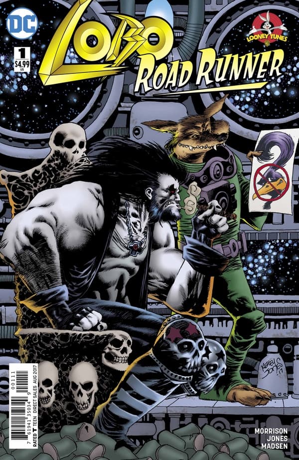 Lobo / Road Runner Special cover — © DC Comics