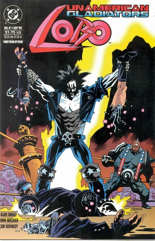 Lobo: Unamerican Gladiators #4 cover