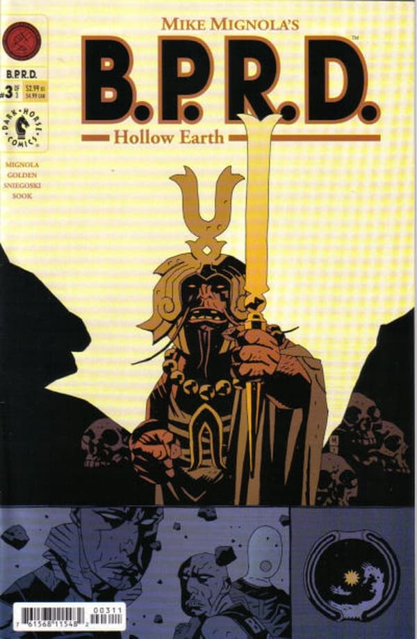 B.P.R.D.: Hollow Earth #3 cover