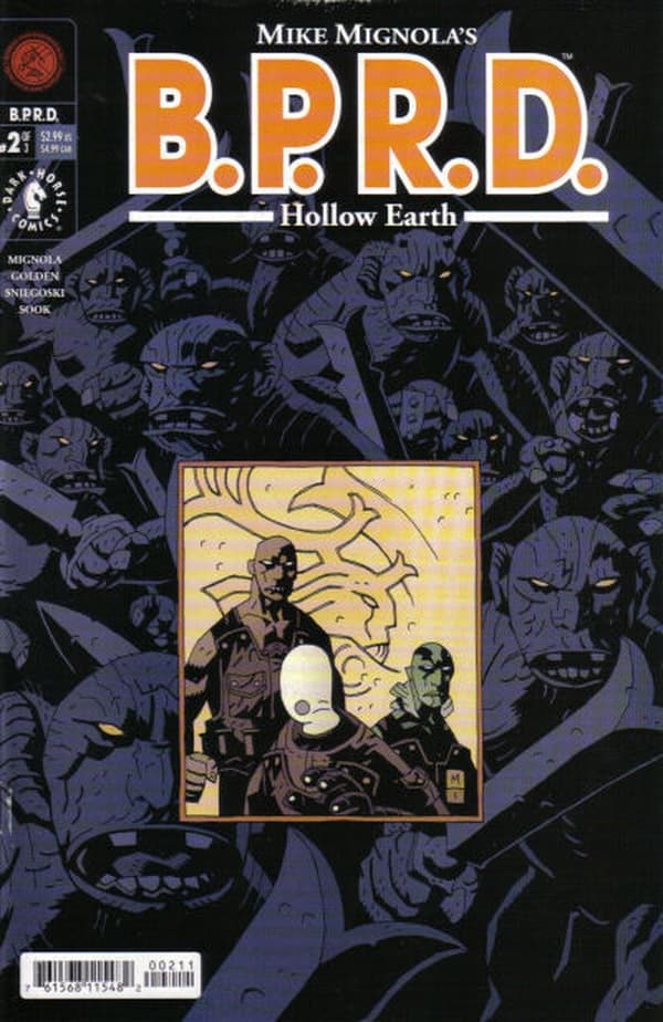 B.P.R.D.: Hollow Earth #2 cover