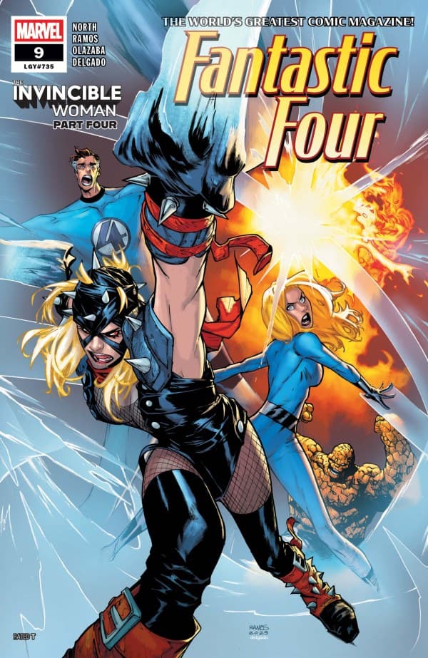Fantastic Four #9 cover