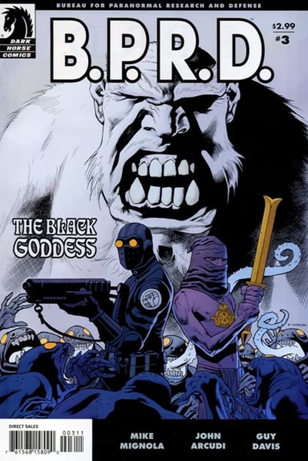 B.P.R.D.: The Black Goddess #3 cover