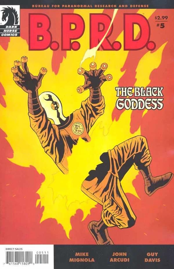 B.P.R.D.: The Black Goddess #5 cover