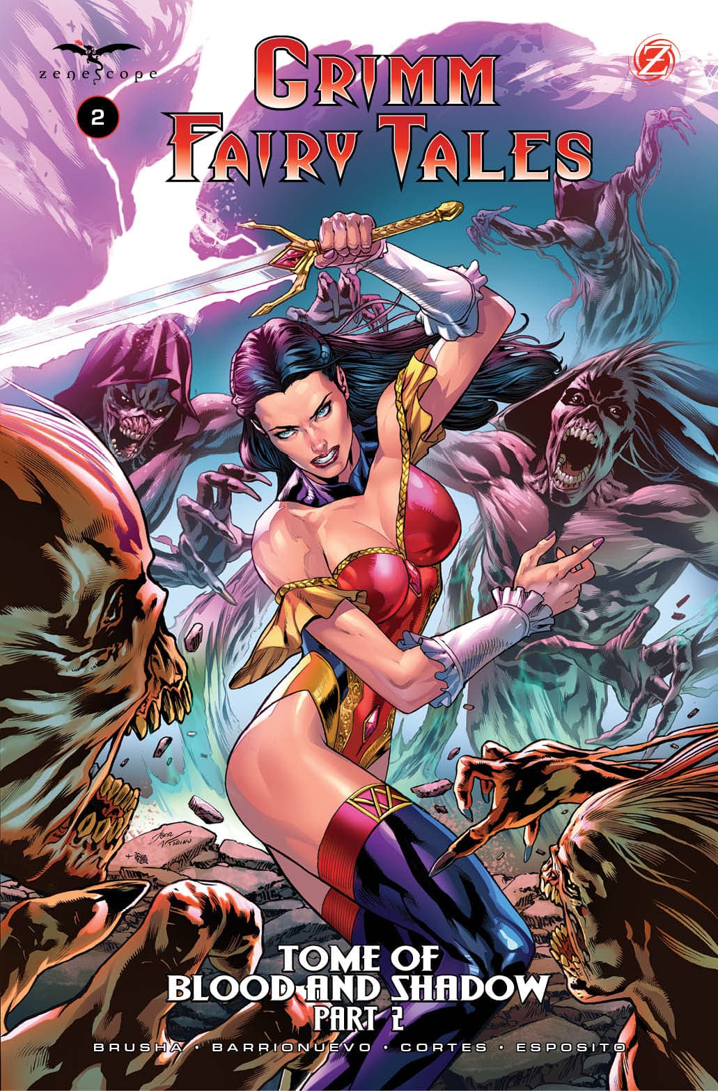 Grimm Fairy Tales #2 cover