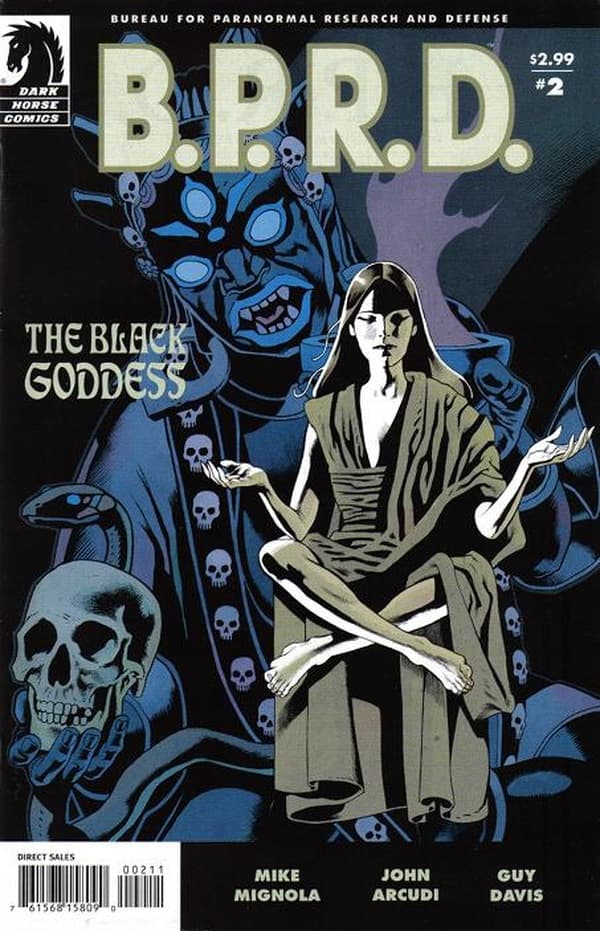 B.P.R.D.: The Black Goddess #2 cover