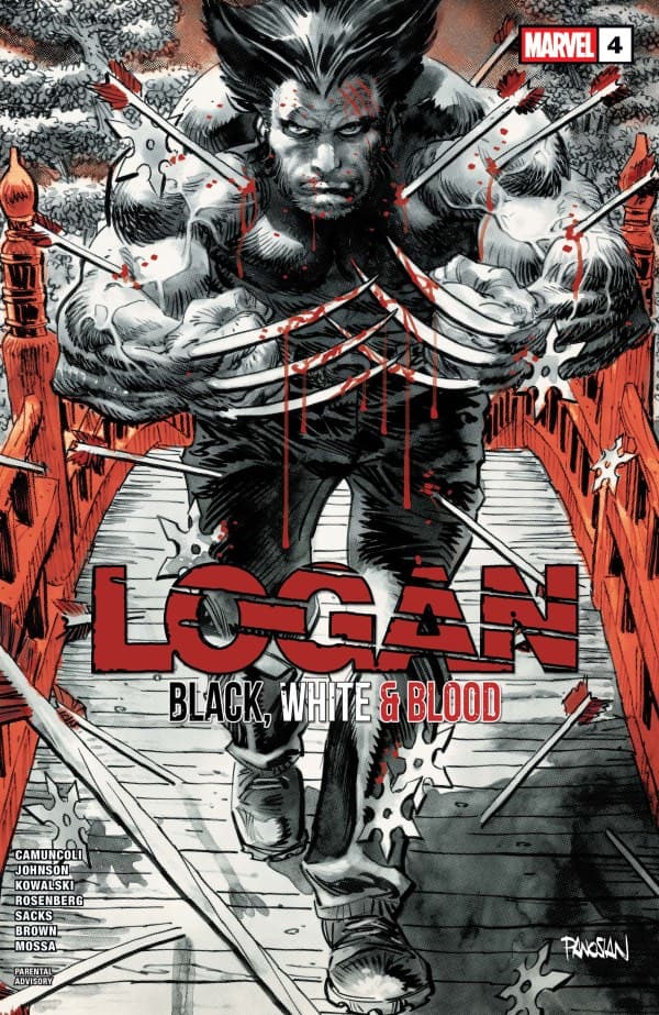 Logan: Black, White & Blood #4 cover