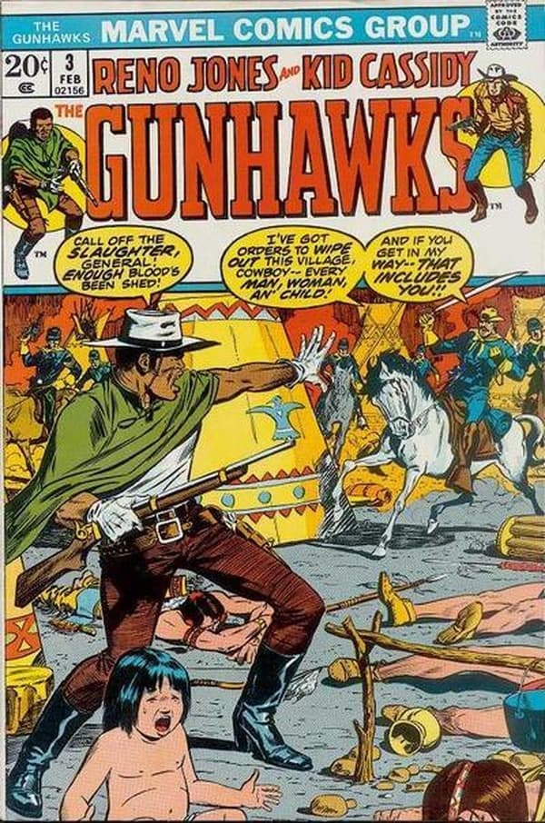 Gunhawks #3 cover