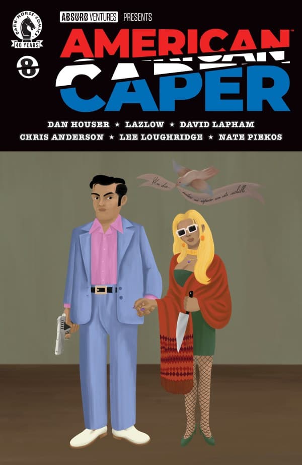 American Caper #8 cover