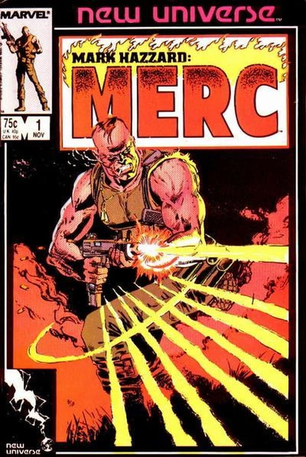 Mark Hazzard: Merc cover — © Marvel Comics