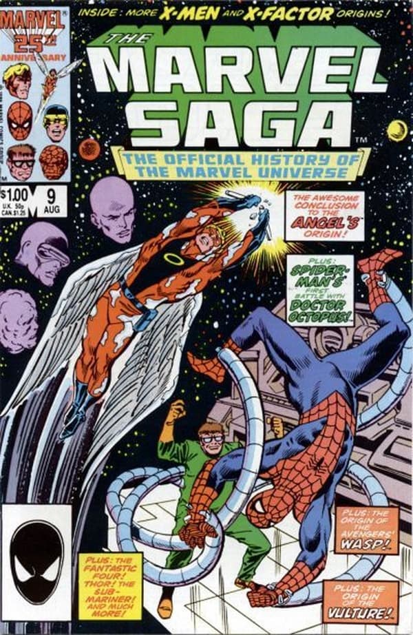 The Marvel Saga The Official History of the Marvel Universe #9 cover