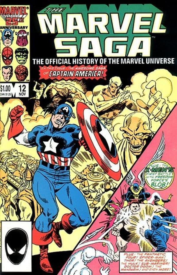 The Marvel Saga The Official History of the Marvel Universe #12 cover