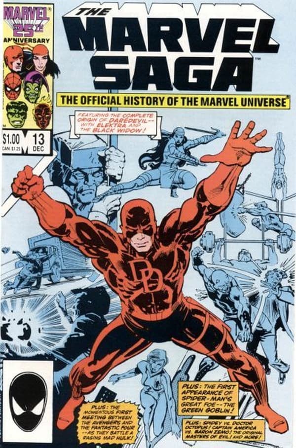 The Marvel Saga The Official History of the Marvel Universe #13 cover