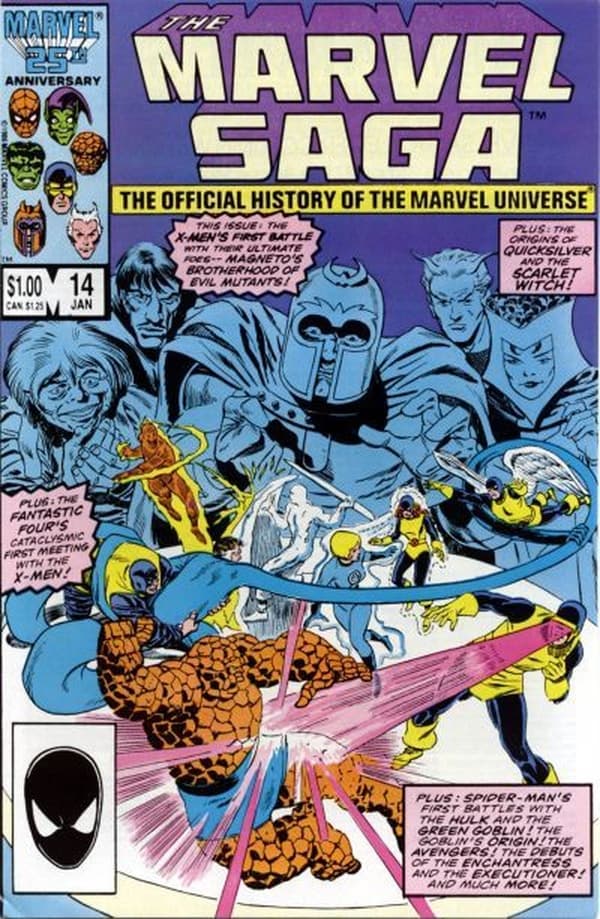 The Marvel Saga The Official History of the Marvel Universe #14 cover