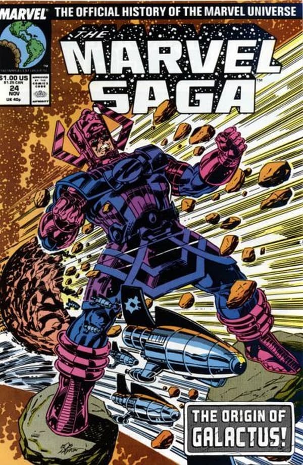 The Marvel Saga The Official History of the Marvel Universe #24 cover