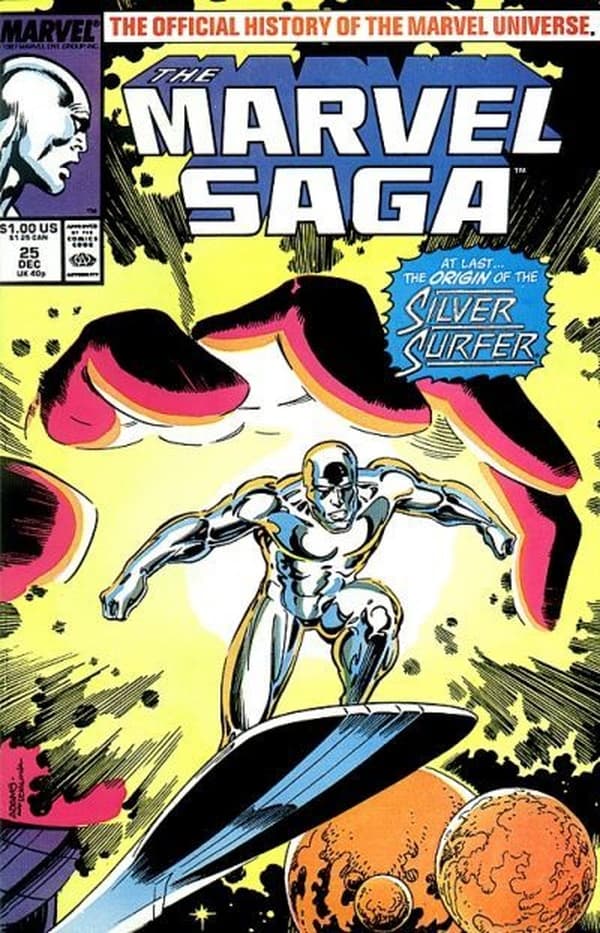 The Marvel Saga The Official History of the Marvel Universe #25 cover