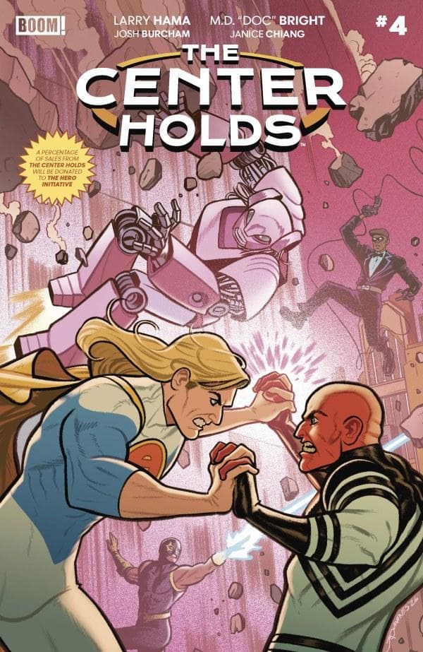 The Center Holds #4 cover