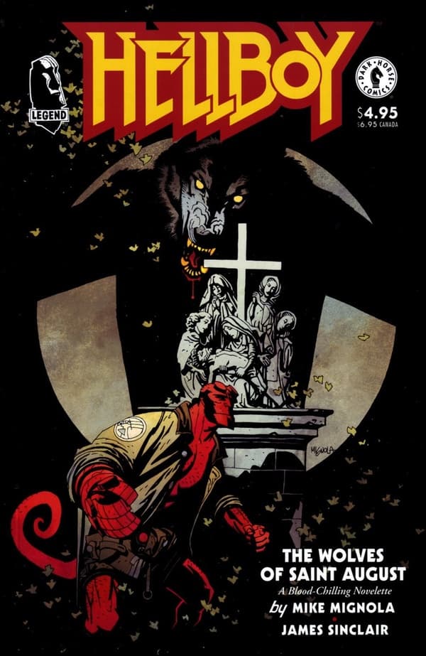 Hellboy: The Wolves of Saint August #1 cover