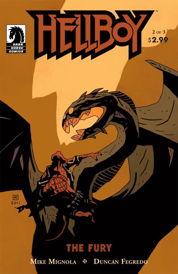 Hellboy: The Fury #2 cover