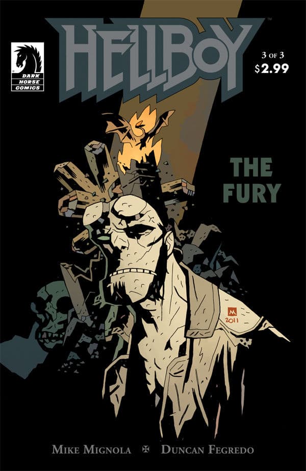 Hellboy: The Fury #3 cover