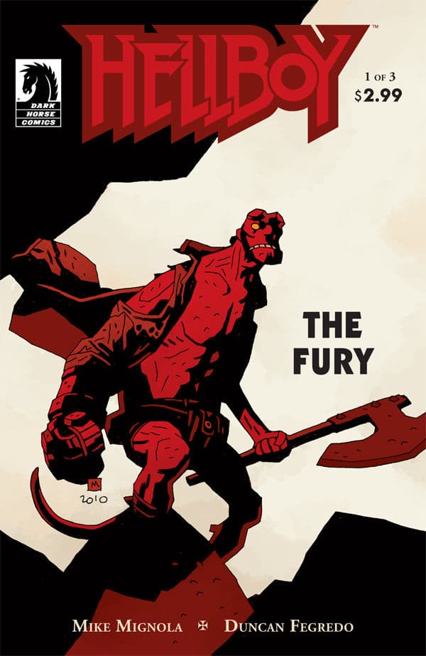 Hellboy: The Fury #1 cover