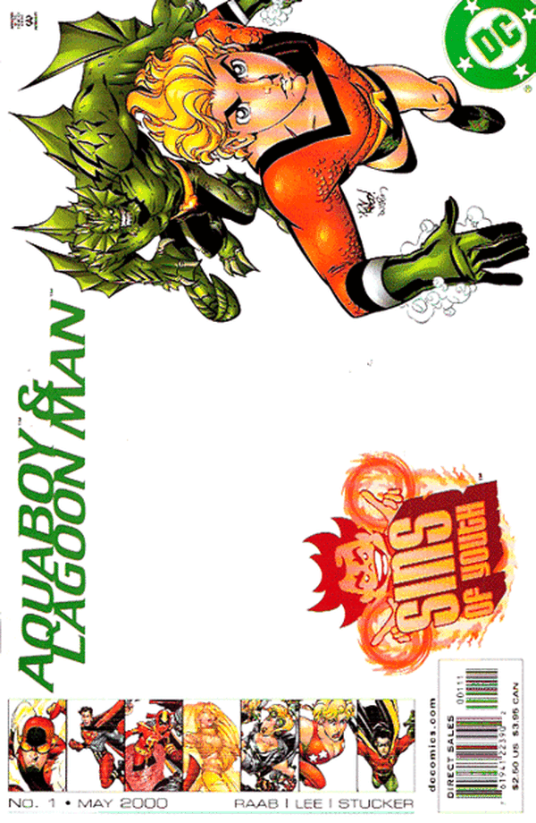 Sins of Youth: Aquaboy/Lagoon Man #1 cover