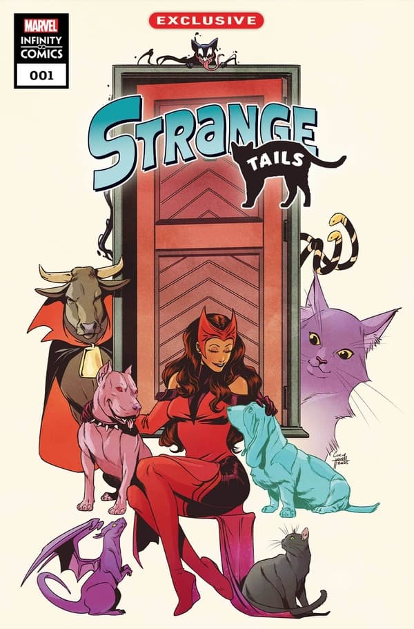 Strange Tails Infinity Comic  #1 cover